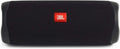 JBL FLIP 5, Waterproof Portable Bluetooth Speaker, Black, Small | Sounds better than ever, Bring the party anywhere, Make a splash with IPX7 waterproof design, A rainbow of colours