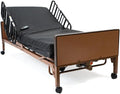 Fully Electric Hospital Bed Set - Foam Mattress, Half Rails Included - Enhanced Comfort, Convenience