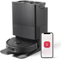 roborock Qrevo S5V Robot Vacuum and Mop, FlexiArm Edge Mopping, 12,000Pa Suction, Dual Zero-Tangle System, Smart Obstacle Avoidance, 10mm Mop Lifting, Auto Mop Washing&amp;Drying, Self-Emptying&amp;Refilling