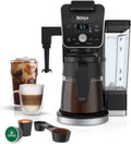Ninja Hot and Iced Coffee Maker, Single Serve Coffee Maker and Drip Coffee Machine, DualBrew Pro Specialty 12-Cup with K-Cup Combo, Includes Permanent Filter, CFP307