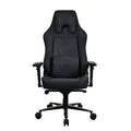 Arozzi - Vernazza Series Top-Tier Premium XL Supersoft Upholstery Fabric Gaming Chair - Pure Black