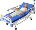 4 Function 600LBS Full Electric Hospital Bed, Beds for Home Use, Special Needs Medical Bed for Seniors with Mattress, Adjustable Hospital, Frame IV Pole, Medical Equipment Beds