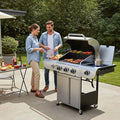 FLAME Silver 3 -Burner Liquid Propane Gas Grill