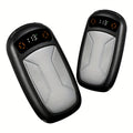 2 Packs Rechargeable Hand Warmers with COB Light, Portable Magnetic Electric Hand Warmers with 12hrs Warmth, Equipped with COB Lights, Provide High Lumen Lighting, Best Christmas Gifts, Winter Gifts for Women Men