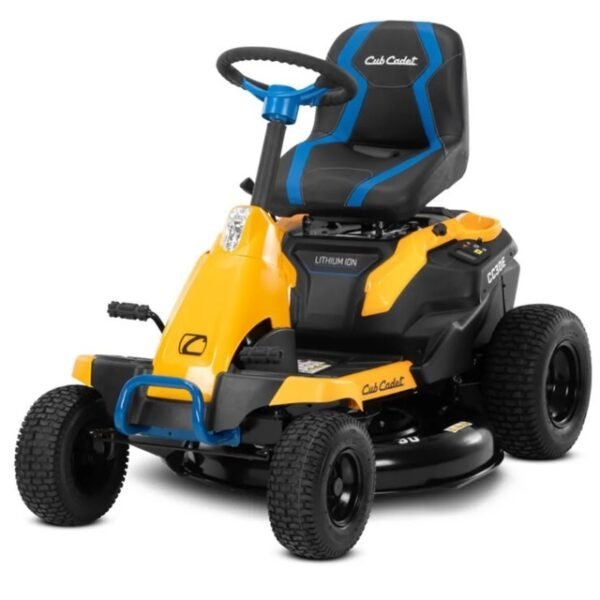 30in Electric Riding Lawn Mower – Compact Cutting Deck