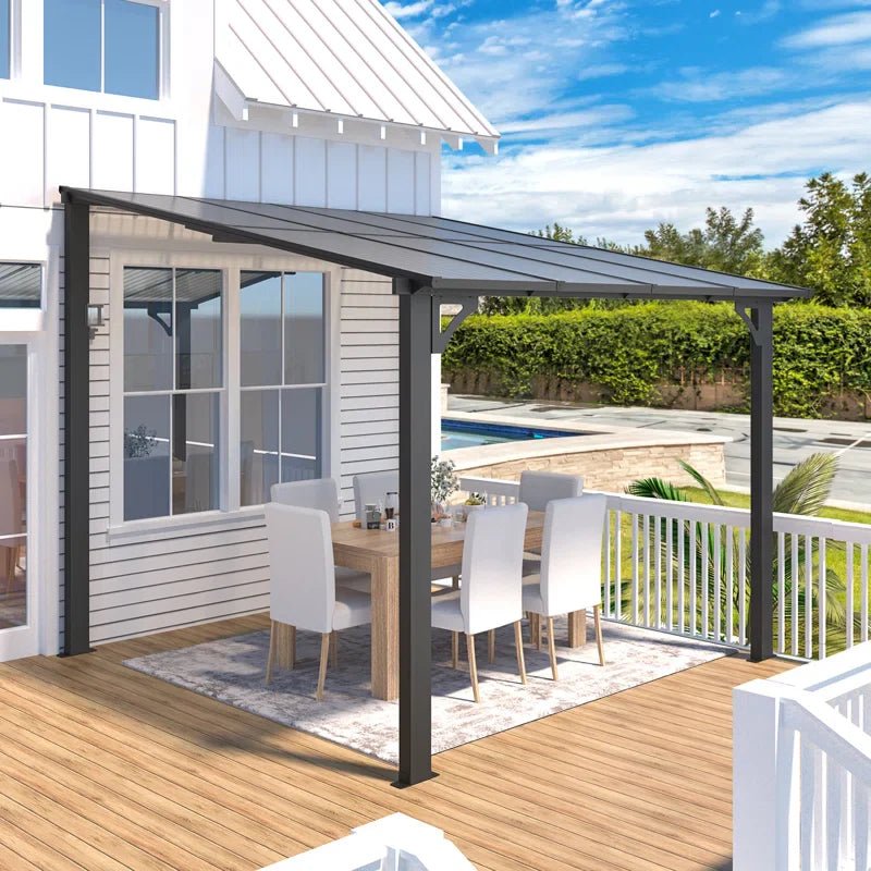 Aluminum Pergola with Canopy