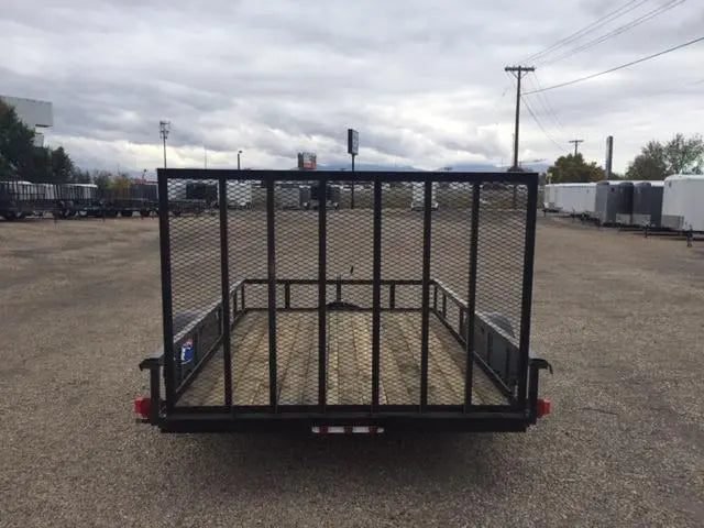 6×10 Heavy-Duty Utility Trailer – Single Axle with Wood Floor &amp; LED Lights
