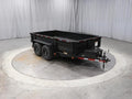 6×12 Dual-Axle Dump Trailer – 12,000 lb Heavy-Duty Hauler for Construction &amp; Landscaping
