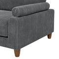 Espinosa 6 - Piece Corduroy Sectional