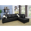 Chaidez Faux Leather Sectional
