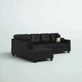 Lindle 2 - Piece Faux Leather Sectional