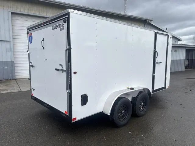 7×14 Enclosed Cargo Trailer – Heavy-Duty Utility Hauler for Equipment &amp; Transport