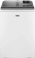Maytag Smart Top Load Washer 5.3 Cu. Ft. – High Efficiency, Extra Power Button, White