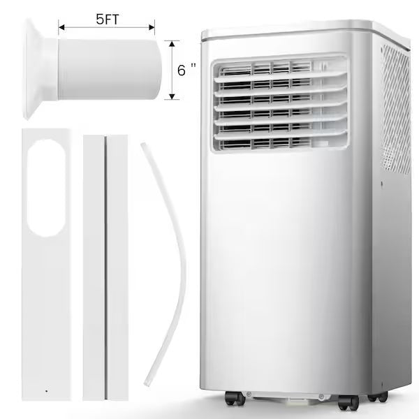 5,000 BTU Portable Air Conditioner Cools 270 Sq. Ft.