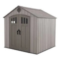 Lifetime 8' x 7.5' Outdoor Storage Shed – Durable Utility & Garden Storage Solution
