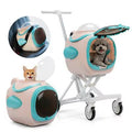 Coziwow 3-in-1 Detachable Space Capsule Pet Stroller Travel Carrier Dog & Cat