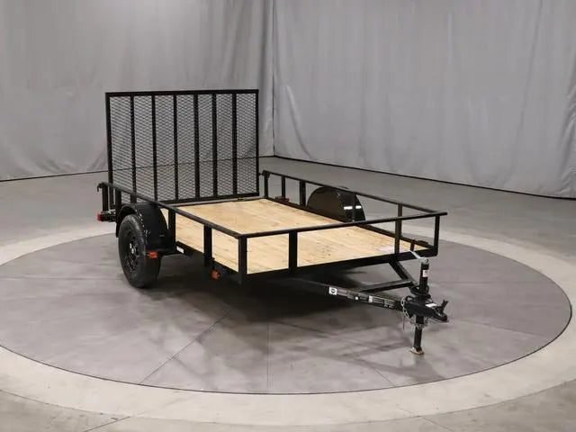 6×10 Single Axle Utility Trailer – Wood Floor &amp; LED Lights