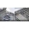 4-Burner Propane Gas Grill in Stainless with LED Controls, Side and Side Sear Burners