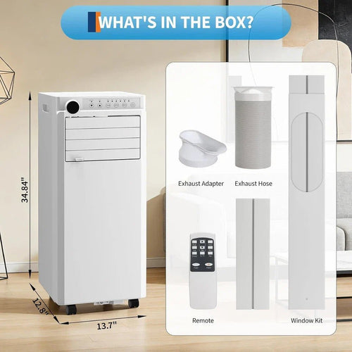 10,000 BTU Portable Air Conditioner 115-Volt. 350 sq. ft.