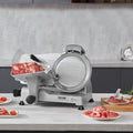 Meat Slicer, 340W Electric Deli Food Slicer with 10" SUS420 Stainless Steel